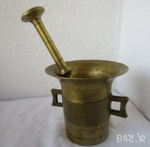 Хавани, хаванче, чутура, чутури: ГОЛЯМ месинг бронз  СТАР хаван метал, хаванче 