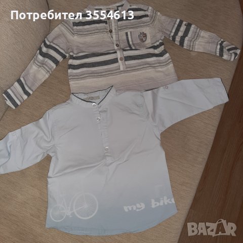 Детски ризи 2броя, снимка 2 - Детски ризи - 38749888