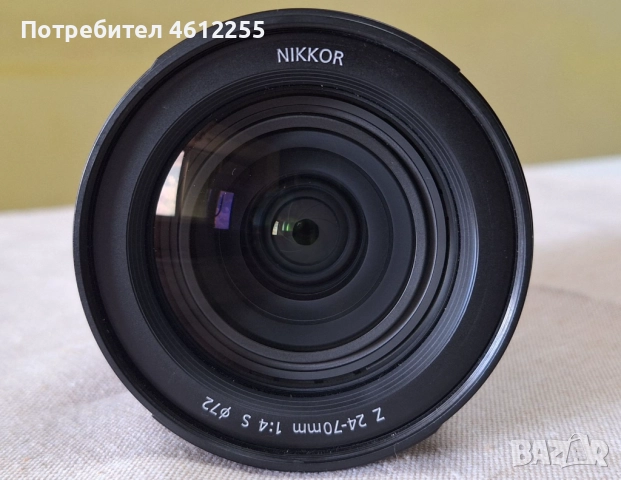 Обектив NIKKOR Z 24-70mm f/4 S за Nikon Z, снимка 2 - Обективи и филтри - 52380026
