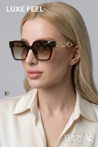 Louis Vuitton ⚜️ Дамски Слънчеви Очила , снимка 2 - Слънчеви и диоптрични очила - 53235800