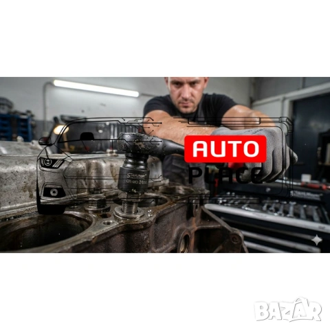 Гедоре с ударни вложки 37 части 1/2“ StahlMayer, снимка 4 - Гедорета - 53936039