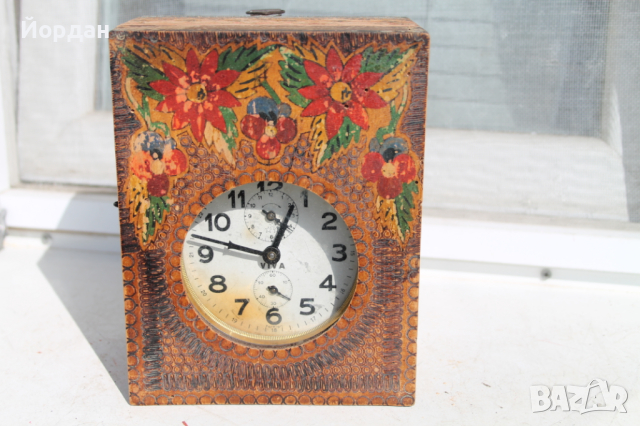 Настолен немски часовник будилник