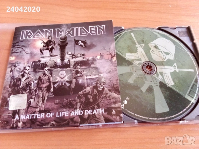 Iron Maiden – A Matter Of Life And Death оригинален диск