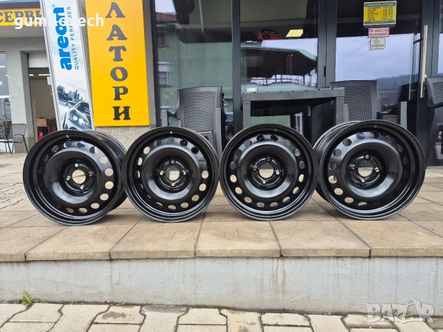 4бр.Оригинални метални джанти Ситроен Пежо 16 цола , снимка 2 - Гуми и джанти - 53958290