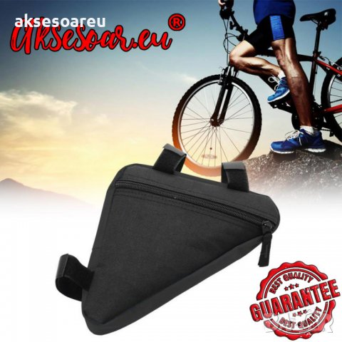 Водоустойчива чантичка за велосипед колело велосипедна чанта за предни тръби рамка Телефон паспорт и, снимка 7 - Аксесоари за велосипеди - 38395444