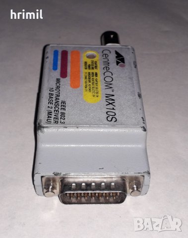 CentreCOM MX10 IEEE 802.3 Microtransceiver 10 BASE 2, снимка 2 - Други - 31425172