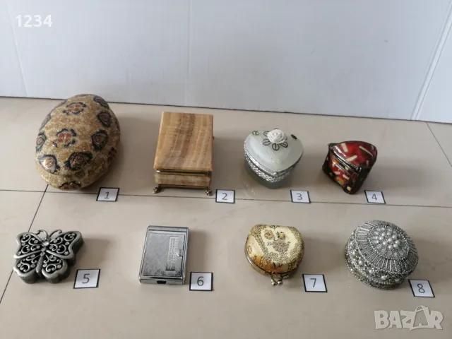 Кутийки за бижута, снимка 4 - Други - 49471133