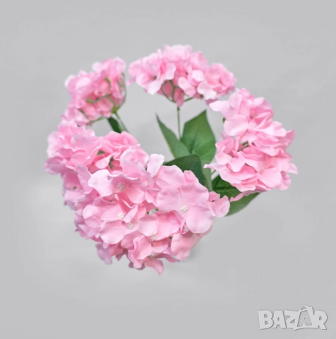 Луксозни букети от изкуствени хортензии – елегантна украса без грижи, снимка 4 - Други стоки за дома - 52137839