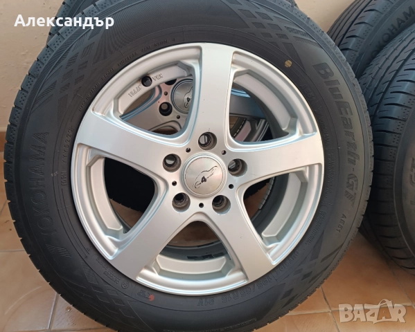 джанти 15" 5x114.3+нови летни гуми Yokohama 195/65/15, снимка 3 - Гуми и джанти - 52016115