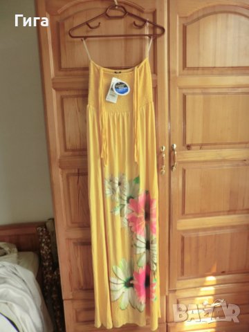 нова жълта рокля от Гърция, снимка 1 - Рокли - 37069886