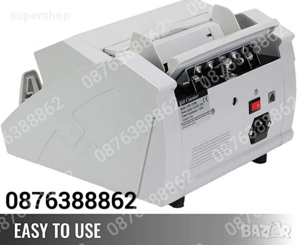 ПРОМО! Машина за броене на пари, Банкнотоброячна машина Bill Counter, снимка 6 - Друго търговско оборудване - 39657671
