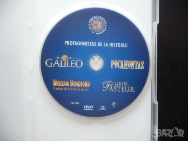 Галилео DVD филм 4 филмчета за известни герои учени изобретатели..., снимка 2 - Анимации - 51591212