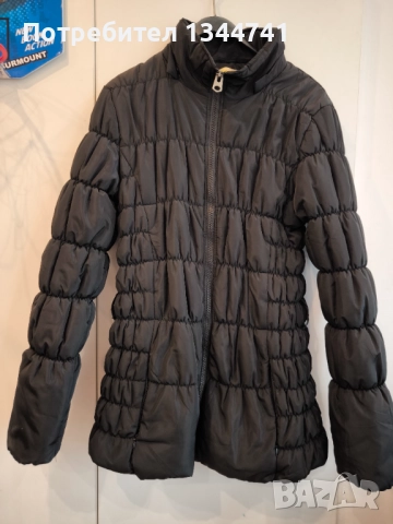 Черно зимно яке размер XL