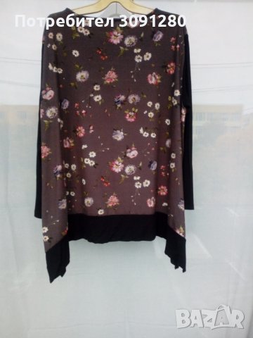 Дамски блузи с дълги ръкави, голям размер, снимка 6 - Блузи с дълъг ръкав и пуловери - 37170171