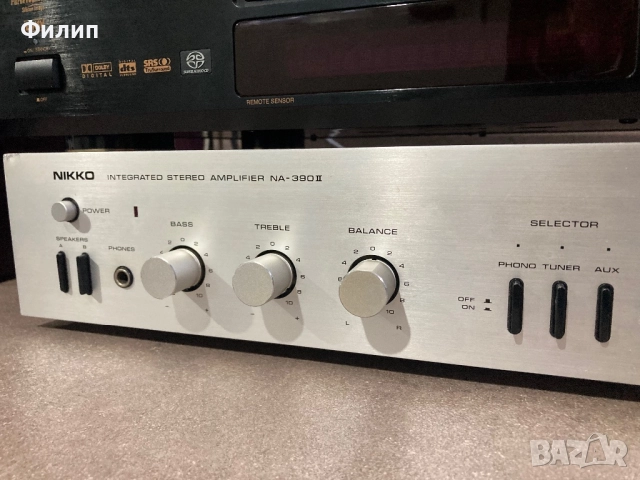 Nikko NA-390 II, снимка 4 - Ресийвъри, усилватели, смесителни пултове - 52397540