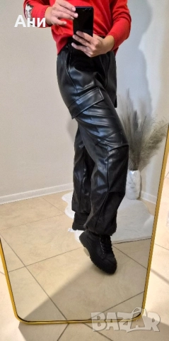 Кожен панталон, снимка 6 - Панталони - 52046499