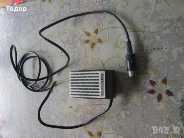 Уникален микрофон Телефункен радио, снимка 6 - Колекции - 29431930