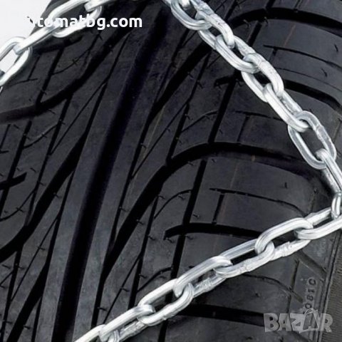 Комплект вериги за автомобил Automat, Вериги KN 130, За 15 - 17 цола, Метални, 2бр, Сив, снимка 2 - Аксесоари и консумативи - 38014577