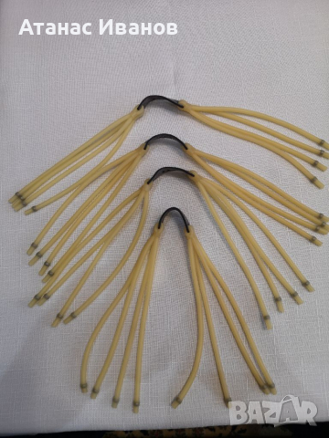 Ластици за прашка много яки с 8 ластика (жилка разпинялка ловна ) , снимка 4 - Други игри - 36532663