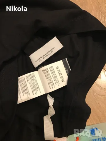 OFF-WHITE™ Paint Arrow Slim тениска, размер: S, снимка 14 - Тениски - 48678157