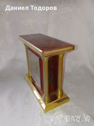 Немски Настолен Кварцов  Часовник  -  Huaba, снимка 3 - Колекции - 44717713