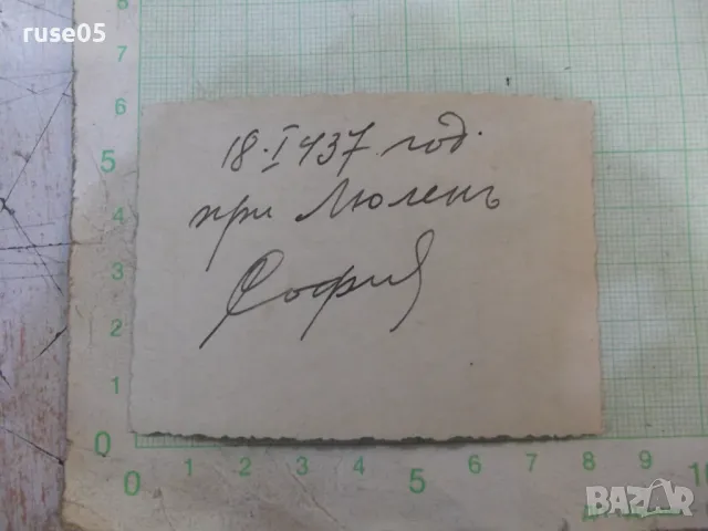 Снимка стара на ски при Люлин, снимка 2 - Колекции - 48081910