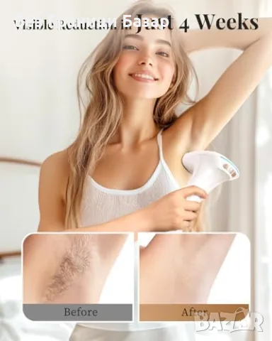 Нов IPL лазер за безболезнено обезкосмяване - 3 в 1, бърз и ефективен, снимка 4 - Други - 48602922