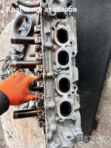 ЦИЛИНДРОВА ГЛАВА За Тойота Аурис.1.33vvt-I.99кс.2010г, снимка 6 - Части - 44295939