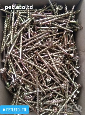 Винт за твърда дървесина TORNADO PLUS TORX, снимка 2 - Други инструменти - 37681273