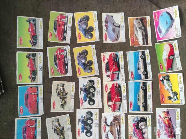 Продавам много картинки от дъвки  Турбо, снимка 12 - Колекции - 37895324