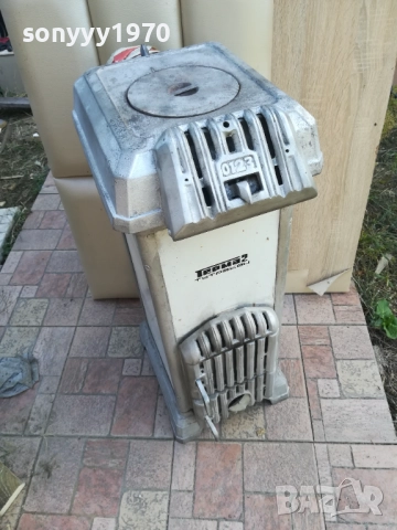 ТЕРМА 2-ТУТРАКАН ЧУГУНЕНА С ТУХЛИ 1010251336, снимка 2 - Отоплителни печки - 52008536