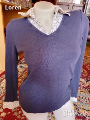 Блузка тип ризка, снимка 1 - Блузи с дълъг ръкав и пуловери - 39883950