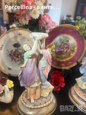 Vion & Baury France  Circa 1820 “ Two Graces” уникална красота на две двойки красавици 