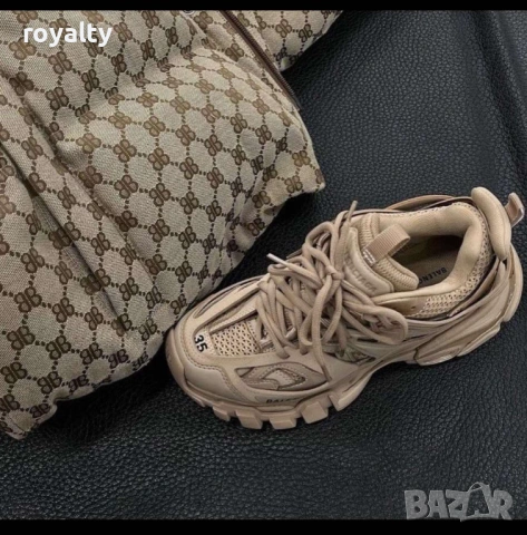 Balenciaga Track Кафяви Дамски Маратонки Най Висок Клас 