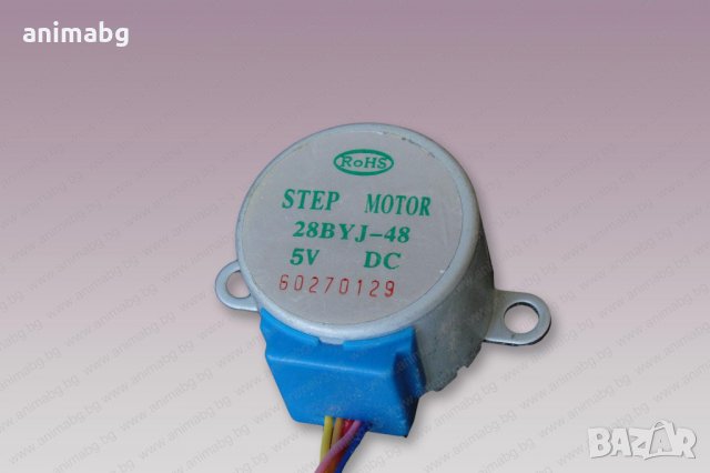 ANIMABG Стъпков мотор за 5V с драйвер ULN2003, снимка 3 - Друга електроника - 35550637