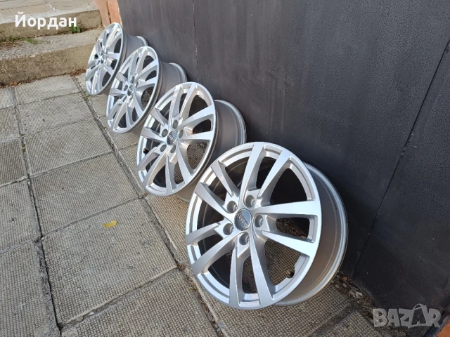 Оригинални джанти 17 ' 5х112 АУДИ А3 / AUDI A3 ET48 5x112, снимка 4 - Гуми и джанти - 51376392