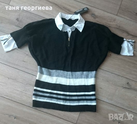 плетена блузка, снимка 3 - Блузи с дълъг ръкав и пуловери - 30145963