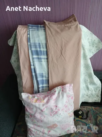 Калъфки за възглавници и малка възглавничка