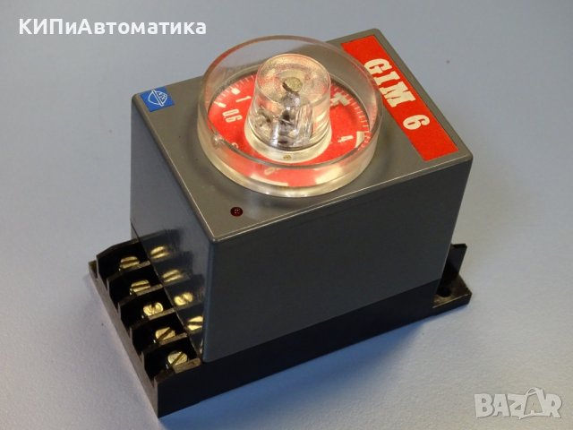 реле време GIM6 0.6-6S 24V relay time, снимка 6 - Резервни части за машини - 39639309