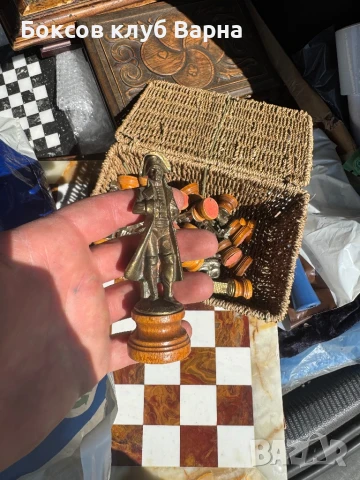 Продавам колекцията си от над 30 шаха от мрамор, дърво и метал , снимка 11 - Антикварни и старинни предмети - 50774165