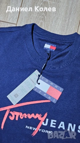 Лятна тениска Tommy Hilfiger тениска в размер М, снимка 5 - Тениски - 51103630