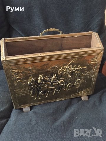 Стара кутия за весници, снимка 3 - Антикварни и старинни предмети - 36610145