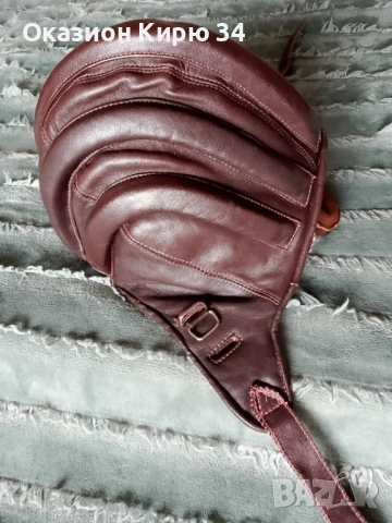 Кожено парашутистко боне Тройка кебапчета, снимка 11 - Шапки - 54230152