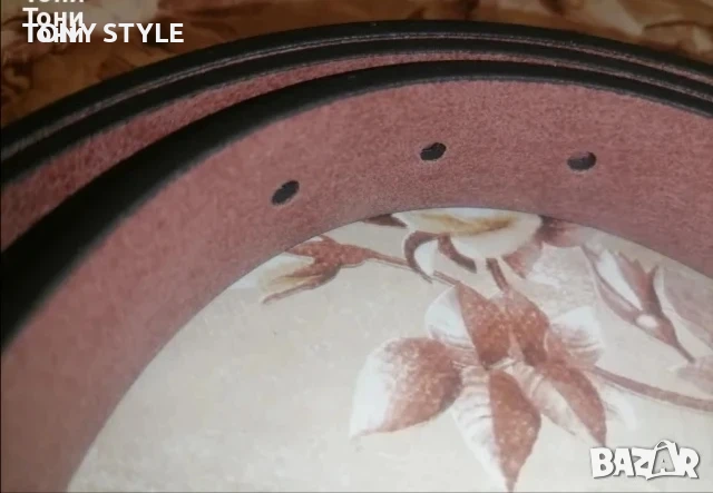 Нов Мъжки Колан Изцяло от Натурална Естествена Кожа 130см, снимка 2 - Колани - 51644126