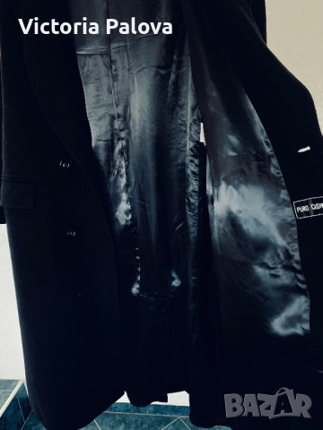 Ново модерно палто PIER ANGELINI 100% кашмир, снимка 12 - Палта, манта - 38476742