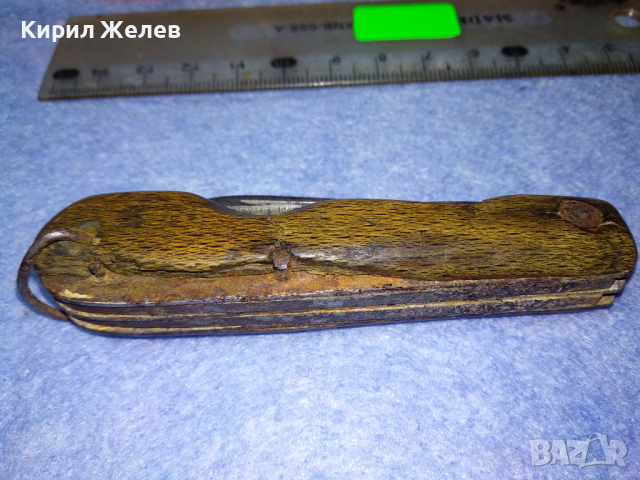 GERLACH Стар МНОГО РЯДЪК КОЛЕКЦИОНЕРСКИ ПОЛСКИ АРМЕЙСКИ ДЖОБЕН НОЖ 2-ра СВЕТОВНА ВОЙНА ВСВ 44114, снимка 11 - Антикварни и старинни предмети - 44755845