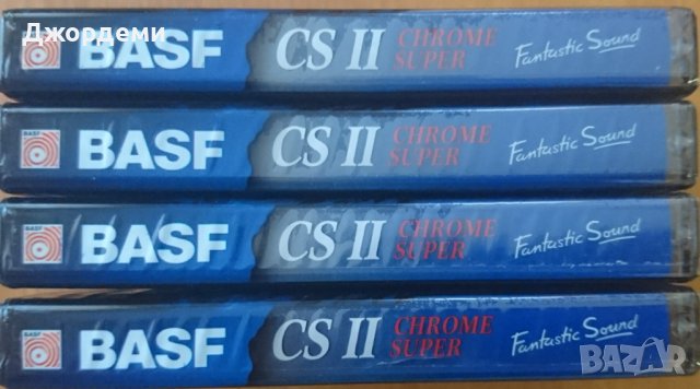 Аудиокасети /аудио касета/ BASF CS II Chrome Super 100 min, снимка 3 - Аудио касети - 36598582