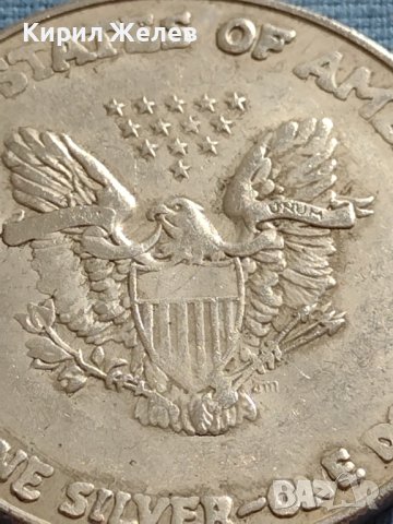 Монета 1 долар 1900г. САЩ РЕПЛИКА на Американския сребърен долар за КОЛЕКЦИЯ 30014, снимка 2 - Нумизматика и бонистика - 42698615