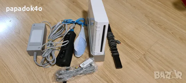 Пълен комплект хакнатa Nintendo Wii конзола + 17 игри, снимка 1