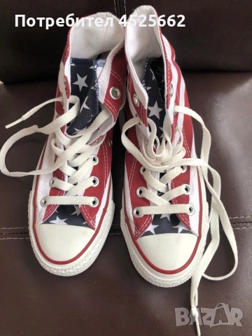 Детски кецове Converse #31 и #35, снимка 6 - Детски маратонки - 54291352